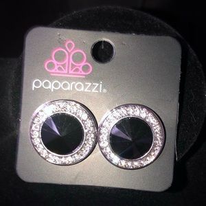 Post back rhinestone earrings